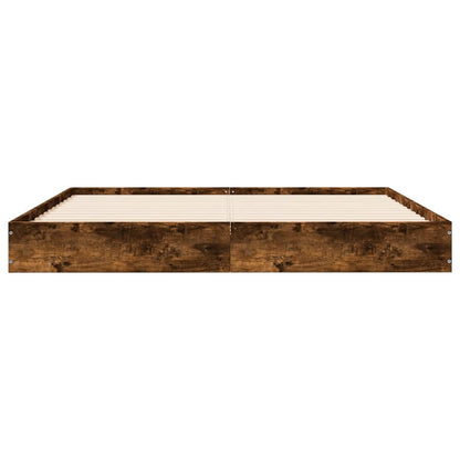 Giroletto senza Materasso Rovere Fumo 150x200 cm in Truciolato