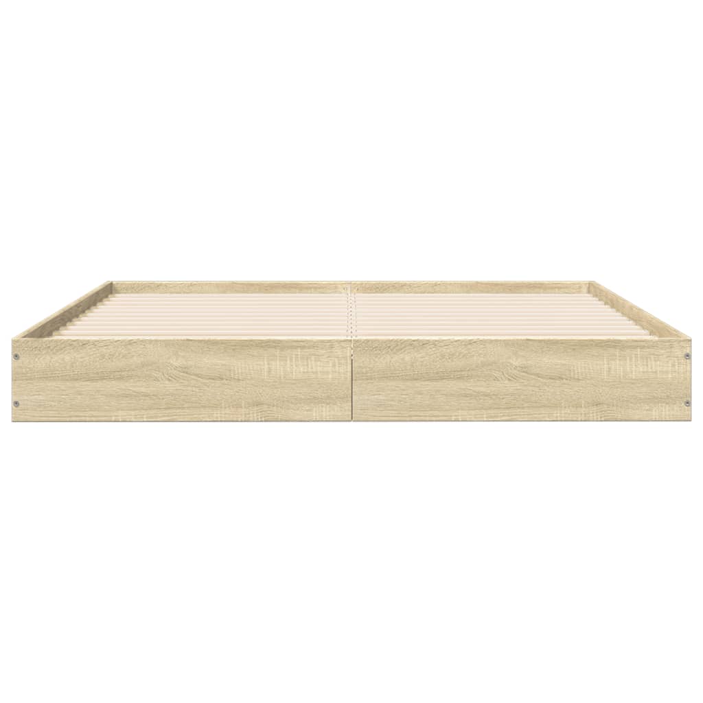 Giroletto senza Materasso Rovere Sonoma 120x200cm in Truciolato