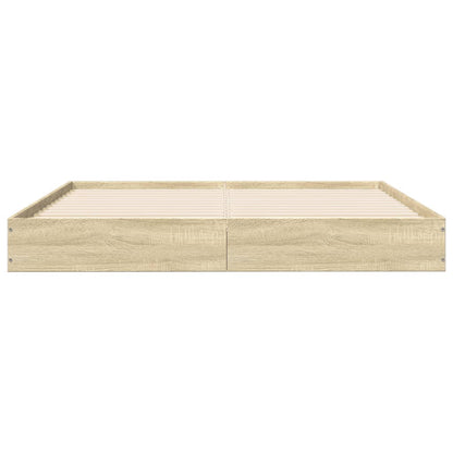 Giroletto senza Materasso Rovere Sonoma 120x200cm in Truciolato