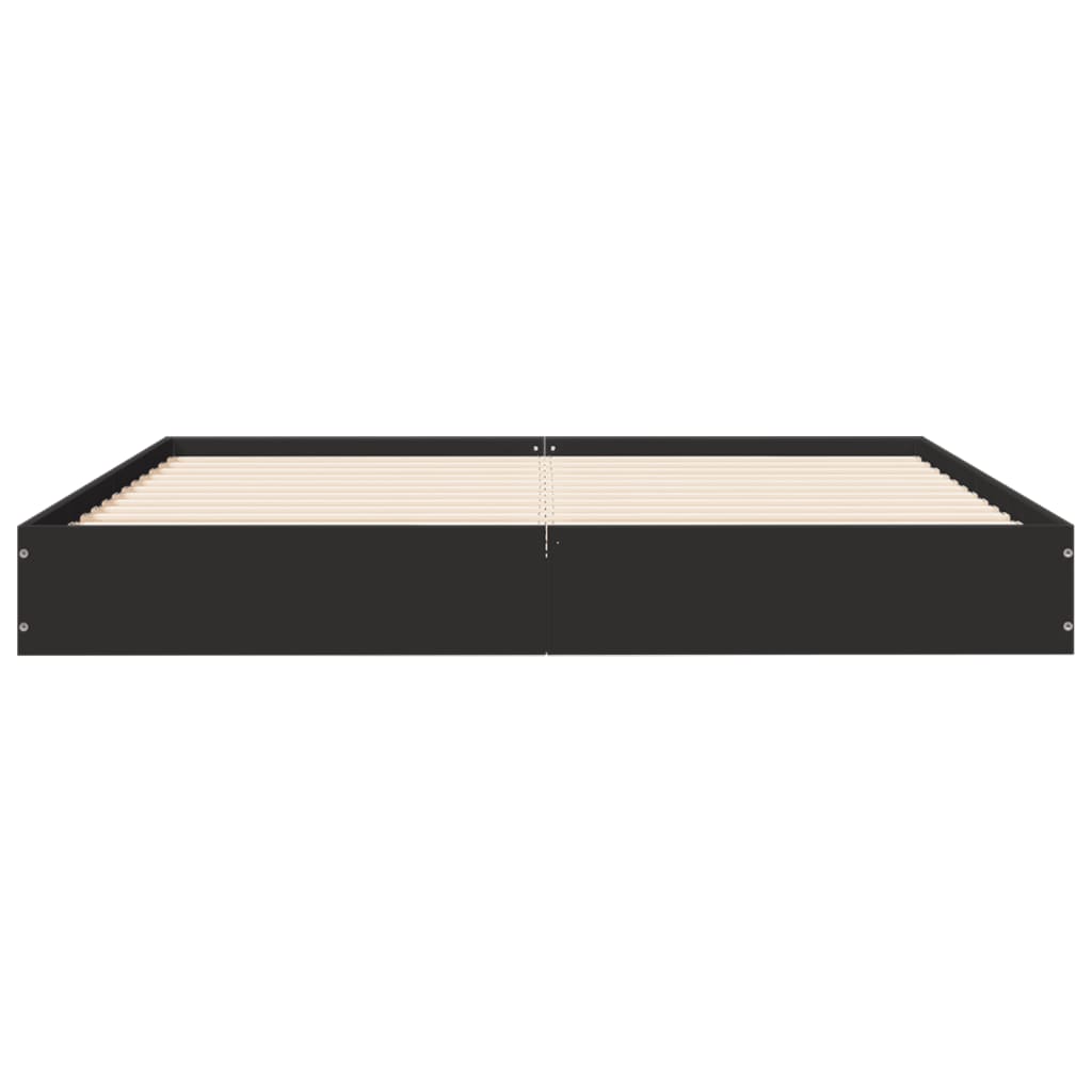 Giroletto Nero 120x190 cm in Legno Multistrato