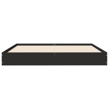 Giroletto Nero 120x190 cm in Legno Multistrato