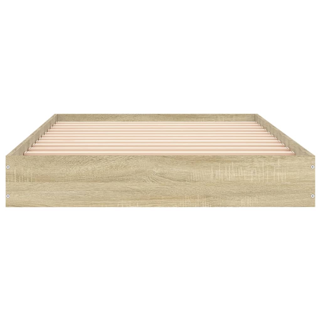 Giroletto senza Materasso Rovere Sonoma 100x200cm in Truciolato