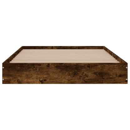 Giroletto senza Materasso Rovere Fumo 100x200 cm in Truciolato