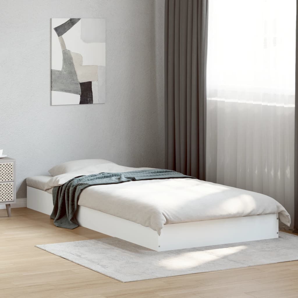 Giroletto Bianco 90x200 cm in Legno Multistrato