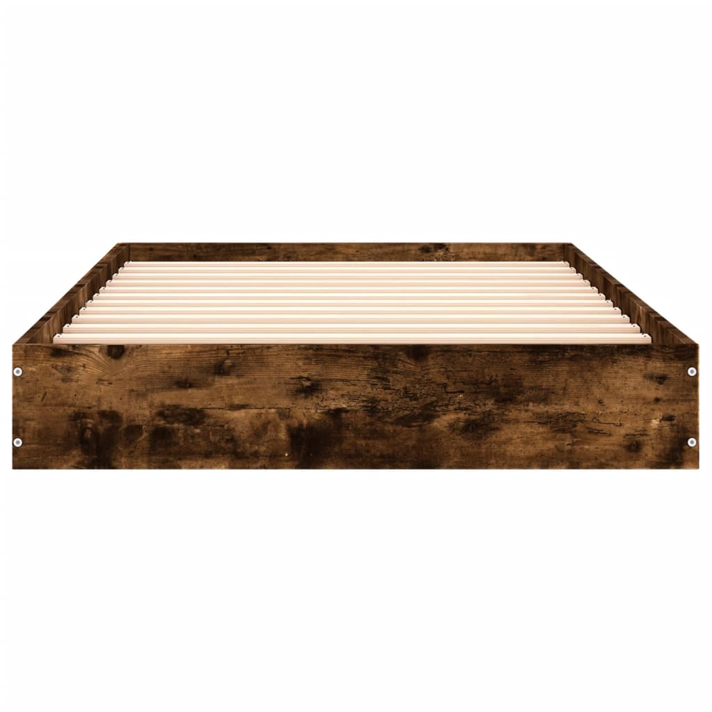 Giroletto senza Materasso Rovere Fumo 90x200 cm in Truciolato