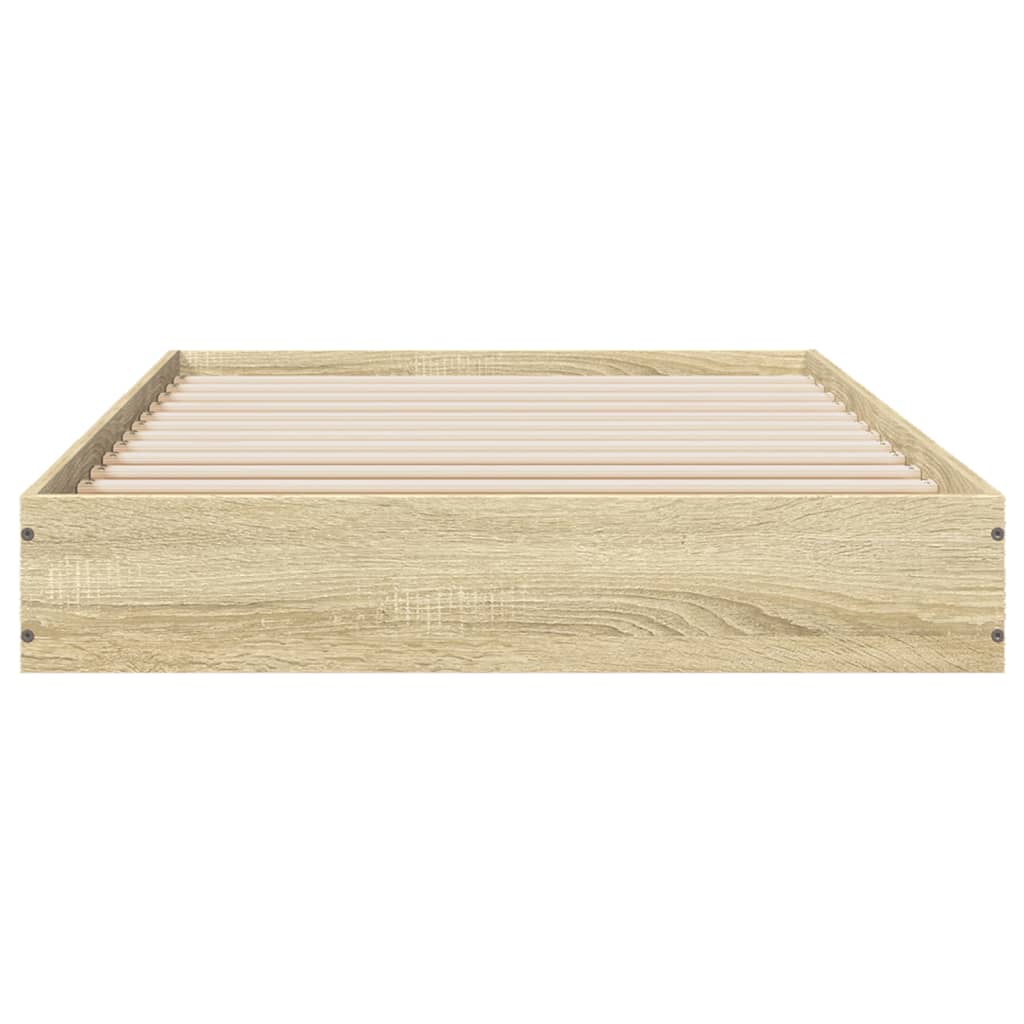 Giroletto senza Materasso Rovere Sonoma 75x190 cm in Truciolato