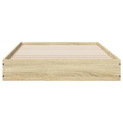 Giroletto senza Materasso Rovere Sonoma 75x190 cm in Truciolato