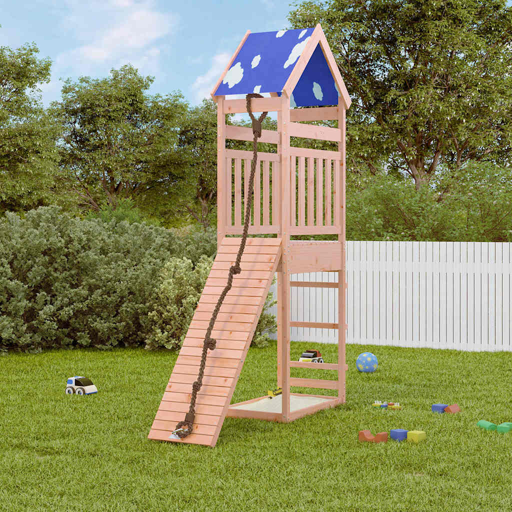 Set da Gioco da Esterno in Legno Massello di Douglas