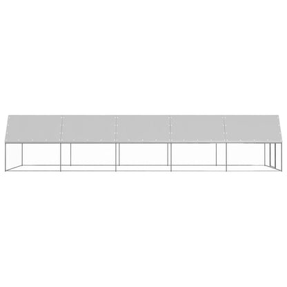 Gabbia per Polli 3x10x2 m in Acciaio Zincato