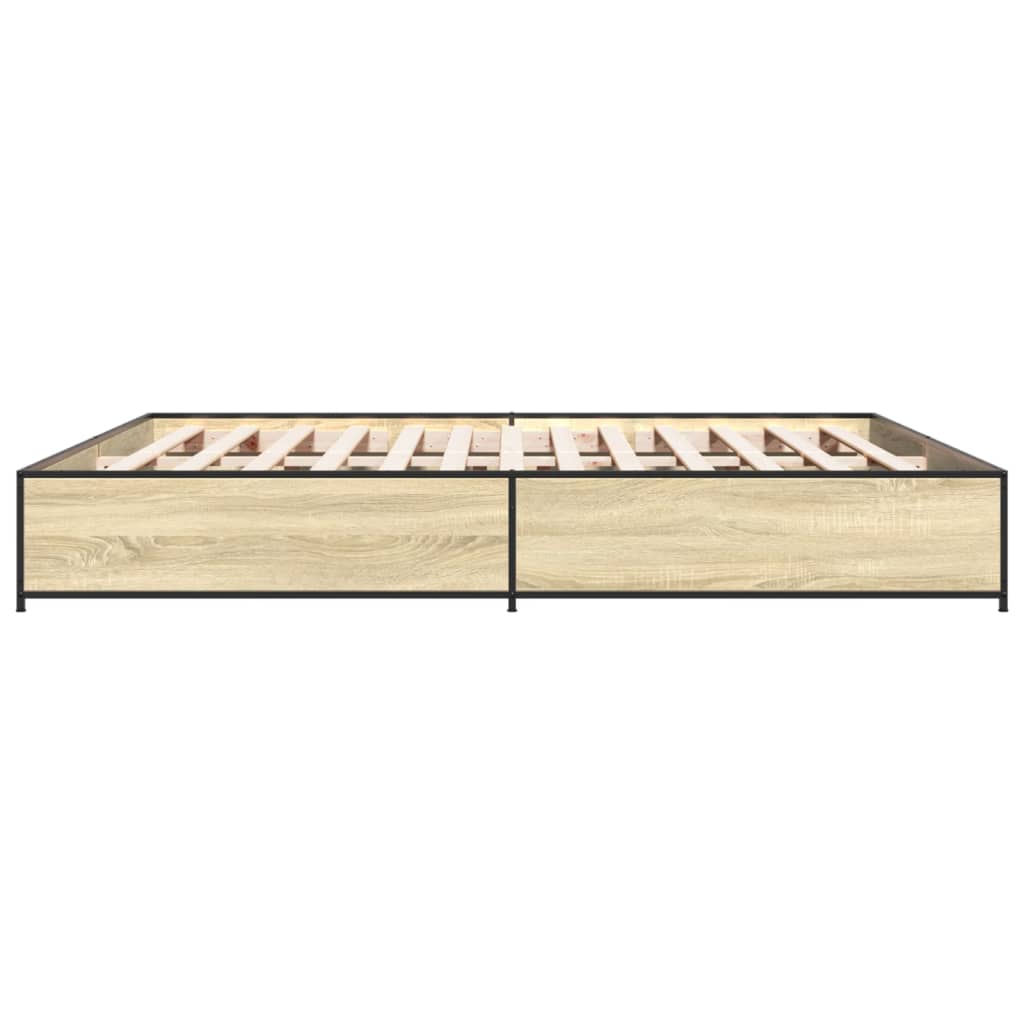 Giroletto Rovere Sonoma 200x200 cm in Legno Multistrato Metallo