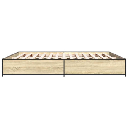 Giroletto Rovere Sonoma 200x200 cm in Legno Multistrato Metallo