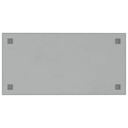 Lavagna Magnetica a Parete Bianca 80x40 cm Vetro Temperato