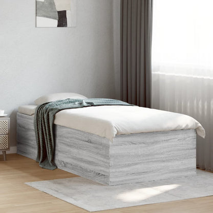 Giroletto senza Materasso Rovere Sonoma 90x190 cm
