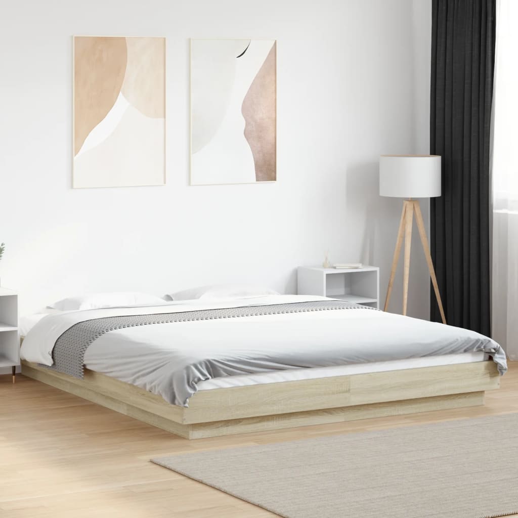 Giroletto Rovere Sonoma 160x200 cm in Legno Multistrato