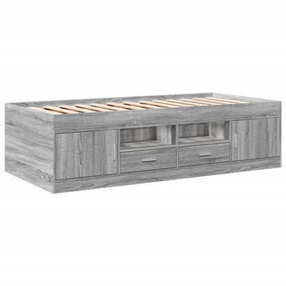 Divano Letto con Cassetti senza Materasso 90x200 cm
