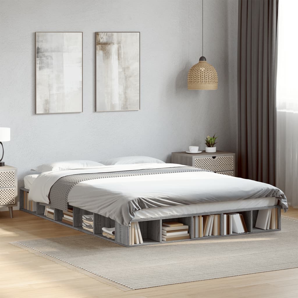 Giroletto Grigio Sonoma 150x200 cm in Legno Multistrato