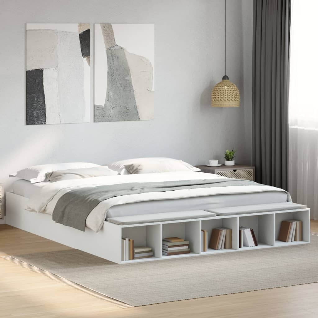 Giroletto Bianco 180x200 cm in Legno Multistrato