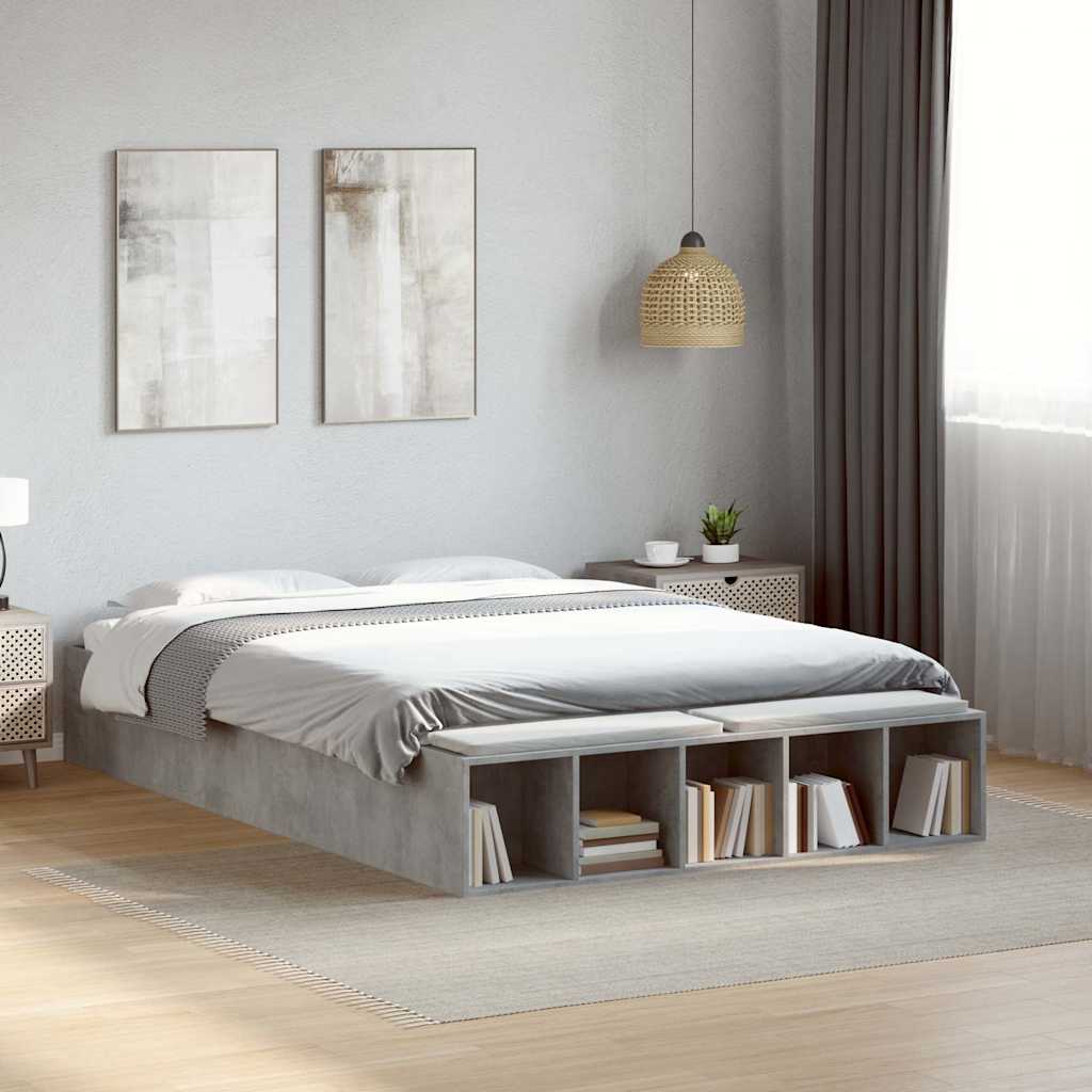 Giroletto Grigio Cemento 140x190 cm in Legno Multistrato
