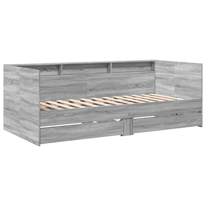 Divano Letto con Cassetti senza Materasso 100x200 cm