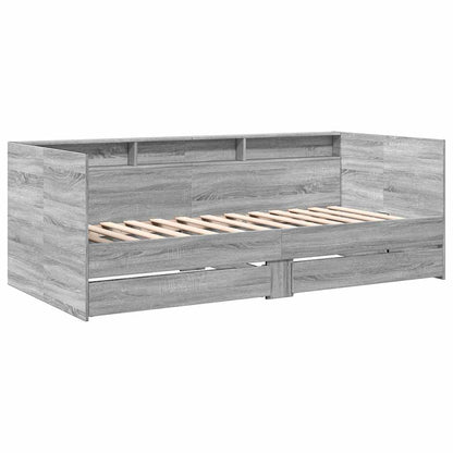 Divano Letto con Cassetti senza Materasso 90x200 cm