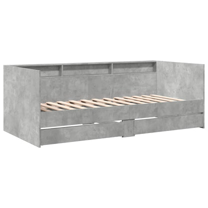 Divano Letto con Cassetti senza Materasso 75x190 cm