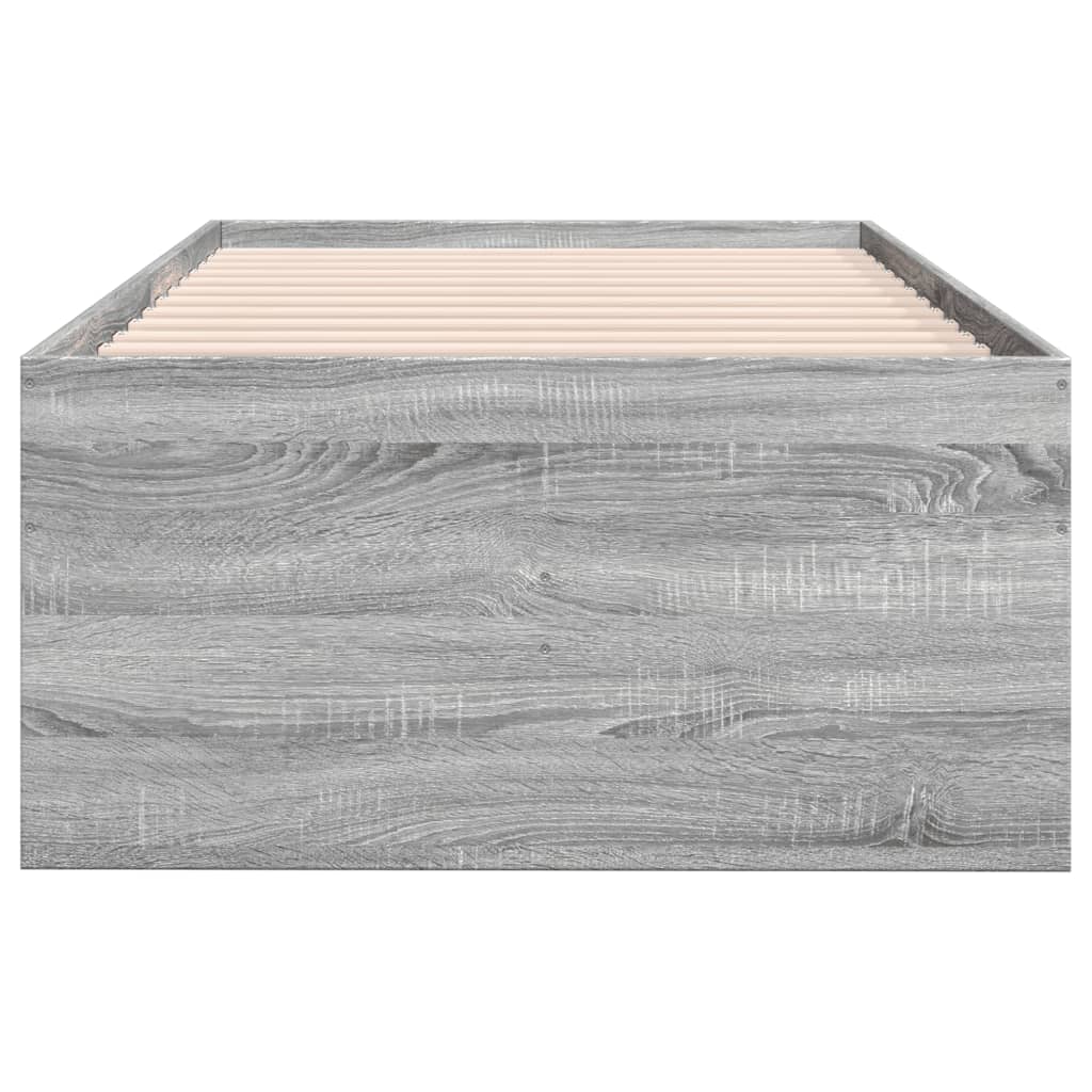 Divano Letto con Cassetti senza Materasso 100x200 cm