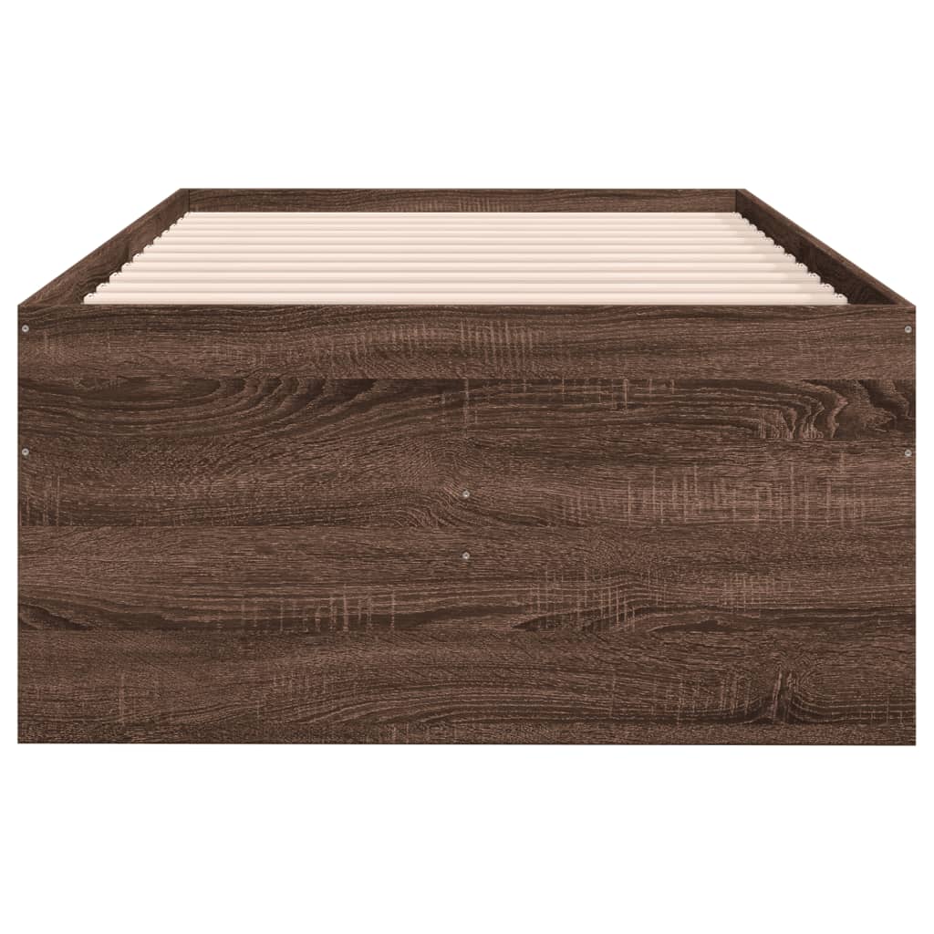 Divano Letto con Cassetti senza Materasso 100x200 cm