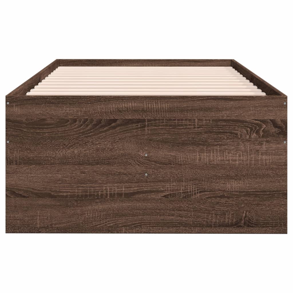 Divano Letto con Cassetti senza Materasso 75x190 cm