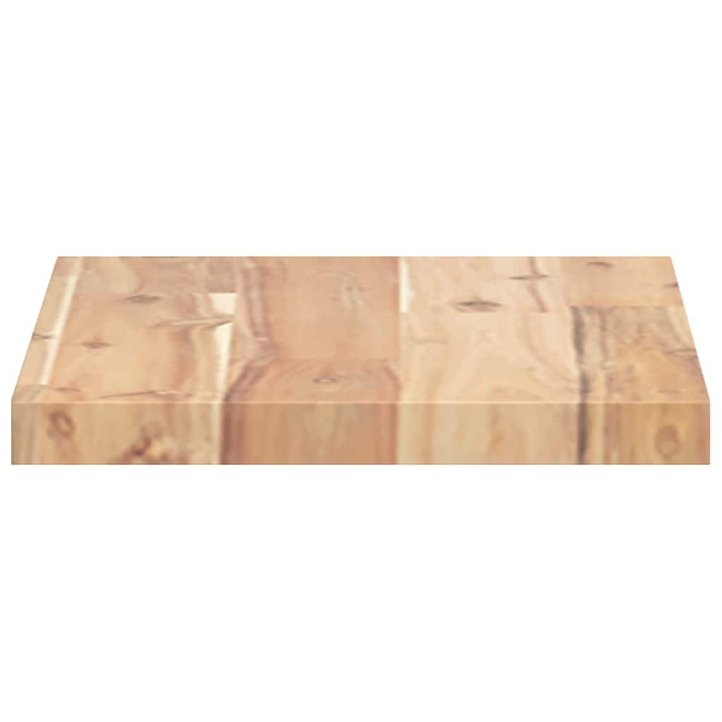 Mensole da Parete 3 pz 40x20x2 cm Legno Acacia Non Trattato