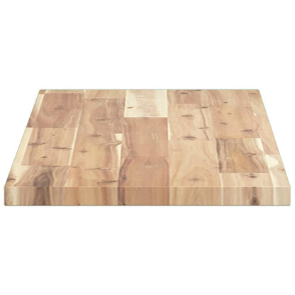 Mensole da Parete 2 pz 80x30x2 cm Legno Acacia Non Trattato