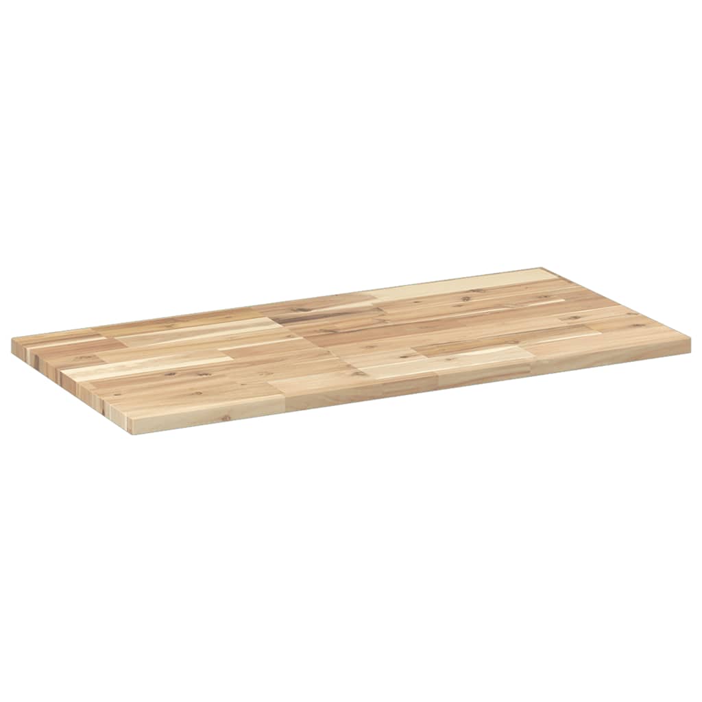 Mensole da Parete 3 pz 80x40x2 cm Legno Acacia Non Trattato