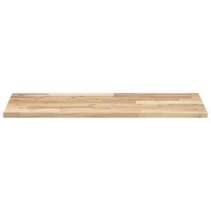 Mensole da Parete 3 pz 80x40x2 cm Legno Acacia Non Trattato