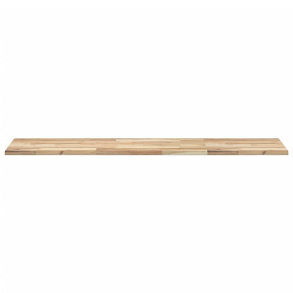 Ripiano a Parete 140x40x2 cm Legno Massello Acacia Non Trattato