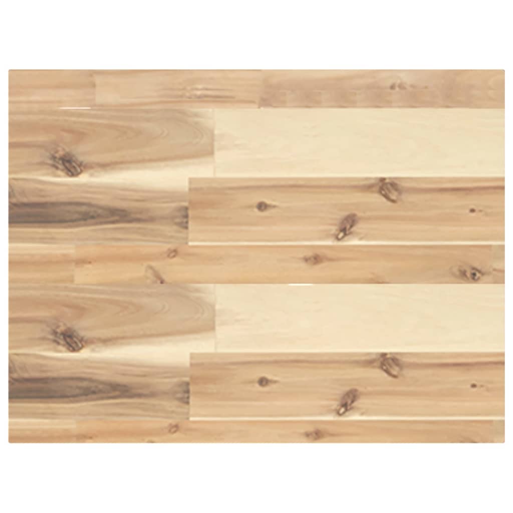Ripiano a Parete 60x30x4 cm Legno Massello Acacia Non Trattato