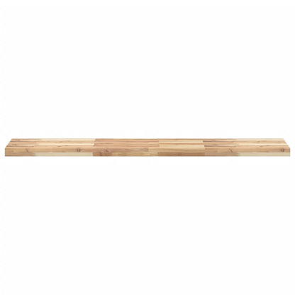Mensole da Parete 3 pz 120x30x4 cm Legno Acacia Non Trattato