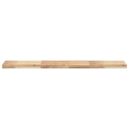 Mensole da Parete 2 pz 140x30x4 cm Legno Acacia Non Trattato