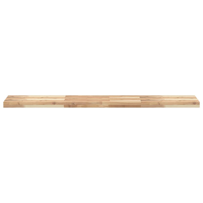 Mensole da Parete 4 pz 160x30x4 cm Legno Acacia Non Trattato