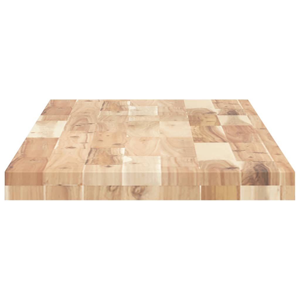 Mensole da Parete 3 pz 120x40x4 cm Legno Acacia Non Trattato