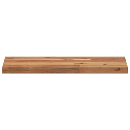 Ripiano a Parete 40x20x2 cm Legno Massello Acacia Rifinito Olio