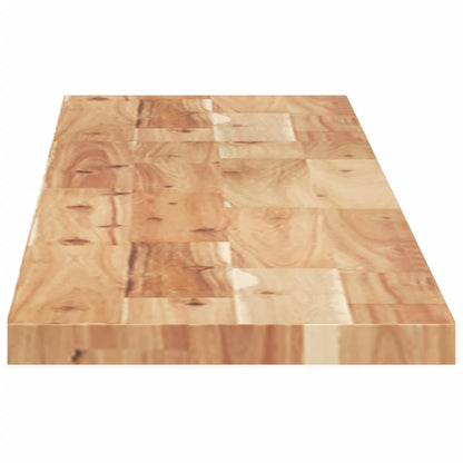 Mensole da Parete 3 pz 160x20x2 cm Legno Acacia Rifinito a Olio