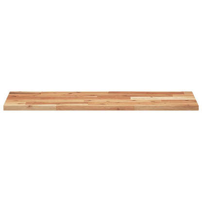 Mensole da Parete 3 pz 80x30x2 cm Legno Acacia Rifinito a Olio