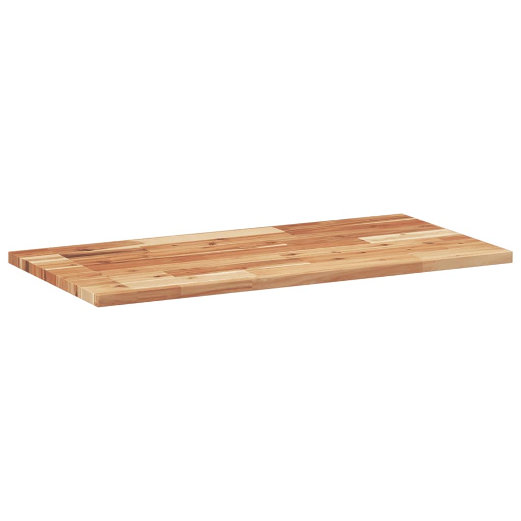 Ripiano a Parete 80x40x2 cm Legno Massello Acacia Rifinito Olio