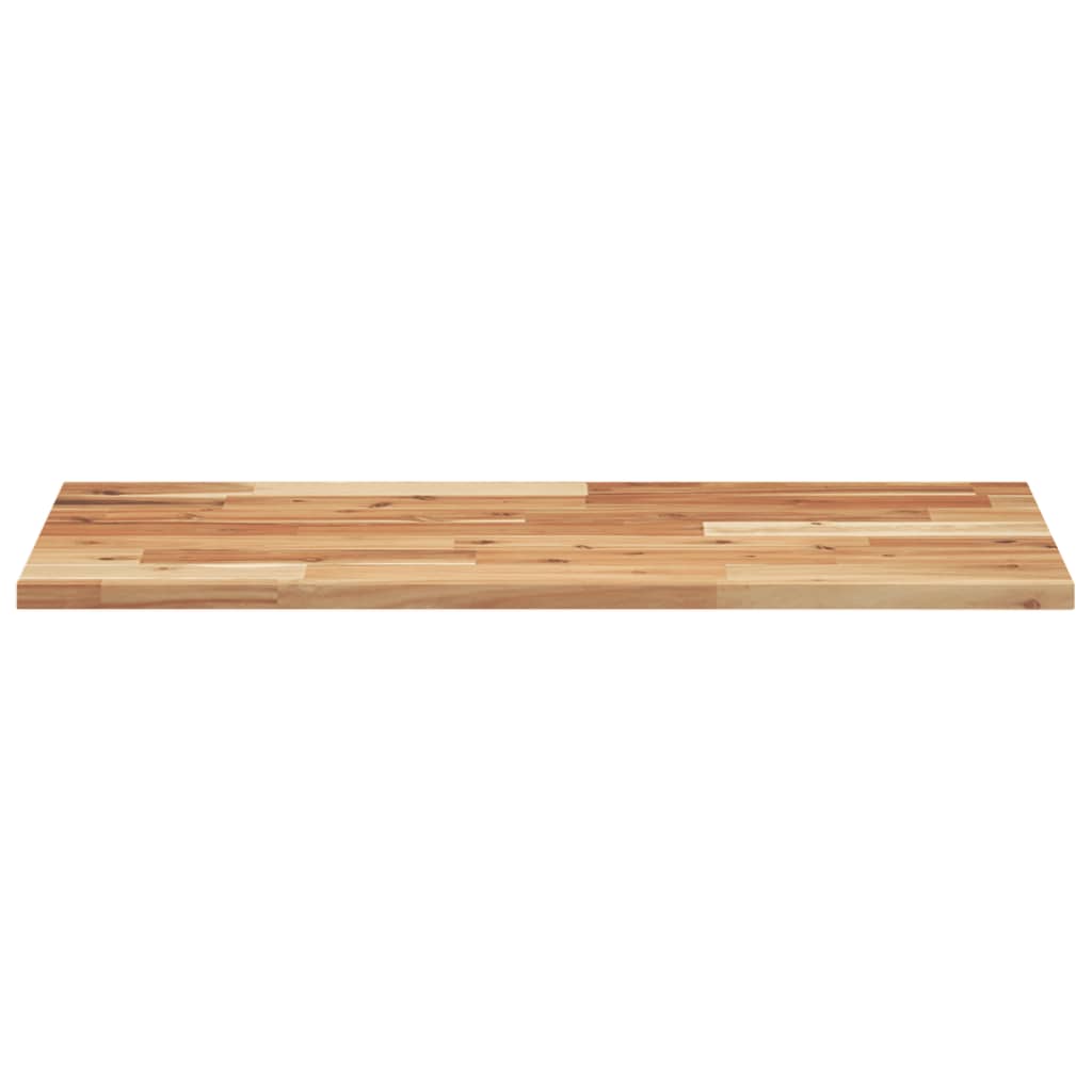 Mensole da Parete 2 pz 80x40x2 cm Legno Acacia Rifinito a Olio