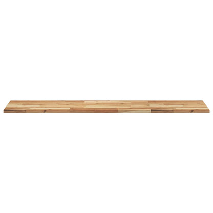 Ripiano a Parete 160x40x2cm Legno Massello Acacia Rifinito Olio