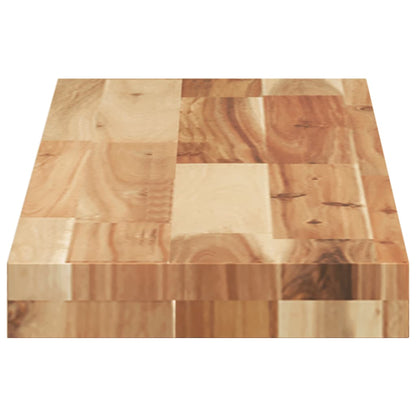 Mensole da Parete 3 pz 100x20x4 cm Legno Acacia Rifinito a Olio