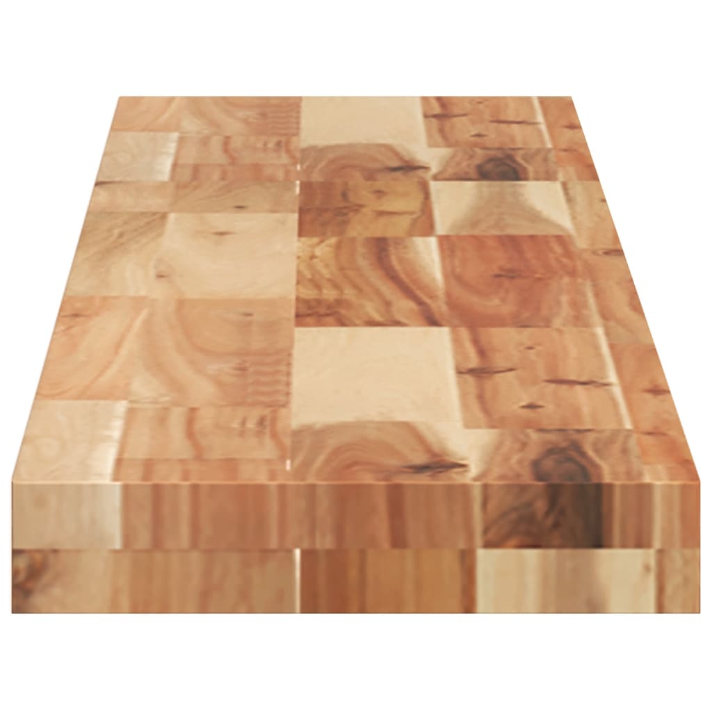 Mensole da Parete 4 pz 140x20x4 cm Legno Acacia Rifinito a Olio