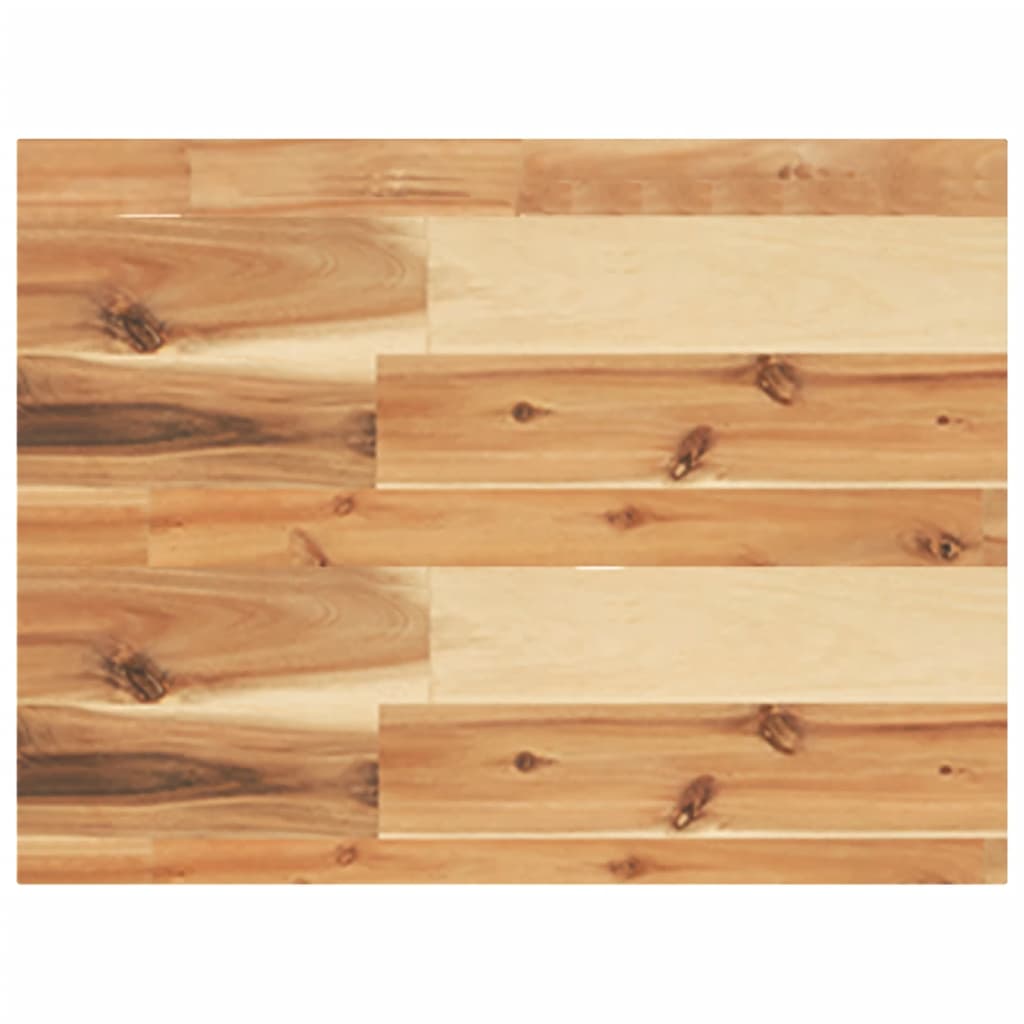 Ripiano a Parete 60x30x4 cm Legno Massello Acacia Rifinito Olio