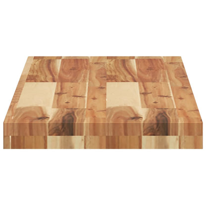 Mensole da Parete 4 pz 100x30x4 cm Legno Acacia Rifinito a Olio