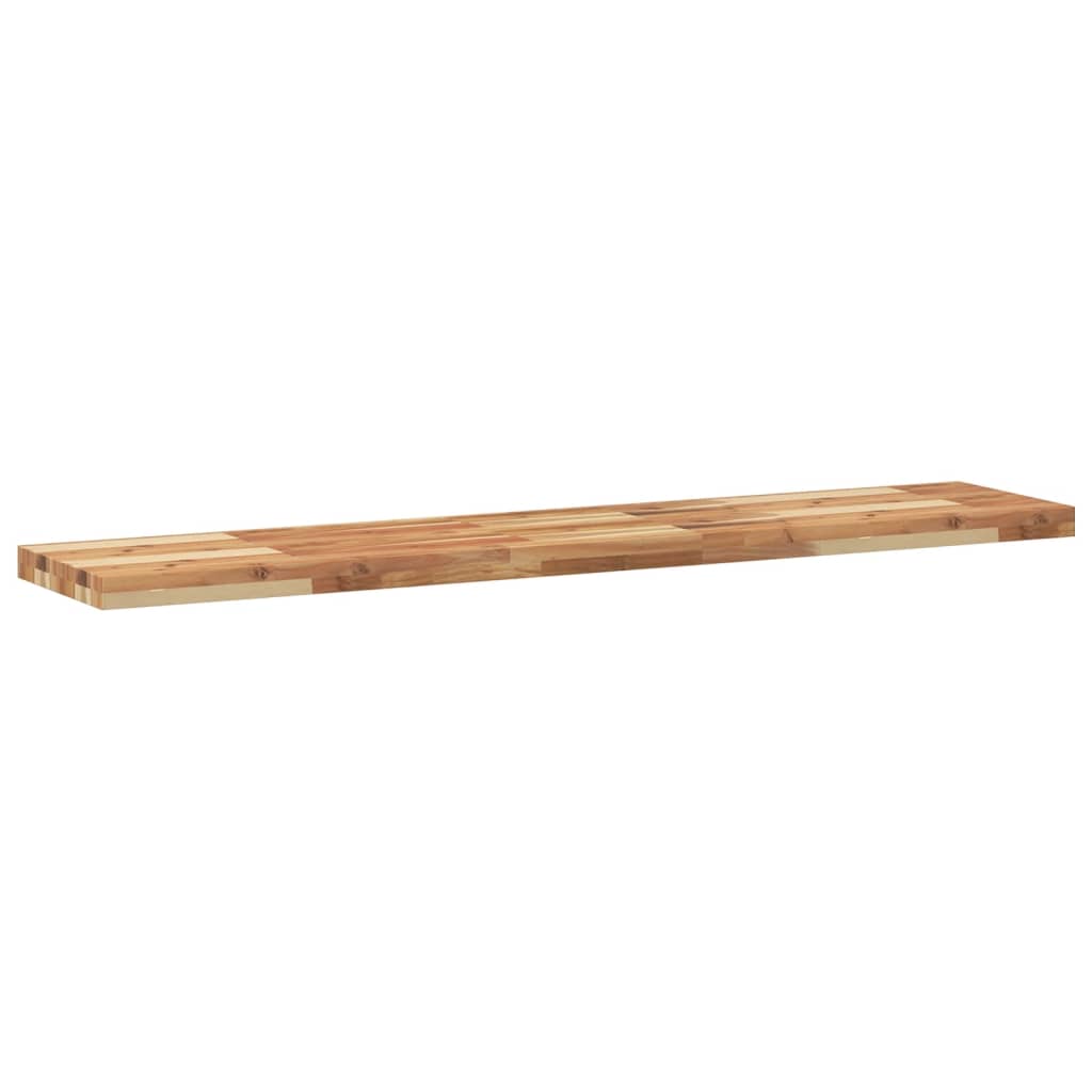 Mensole da Parete 3 pz 160x30x4 cm Legno Acacia Rifinito a Olio
