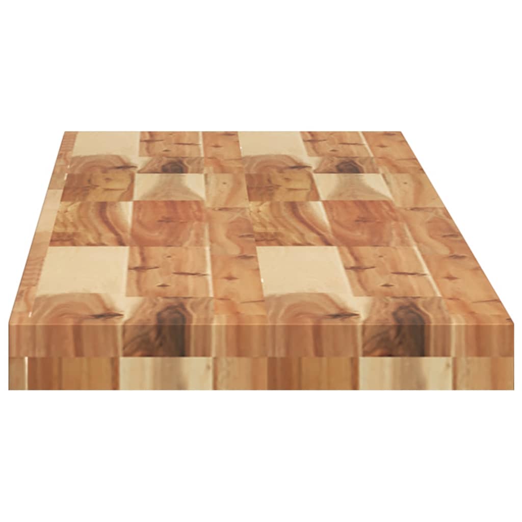 Mensole da Parete 4 pz 160x30x4 cm Legno Acacia Rifinito a Olio